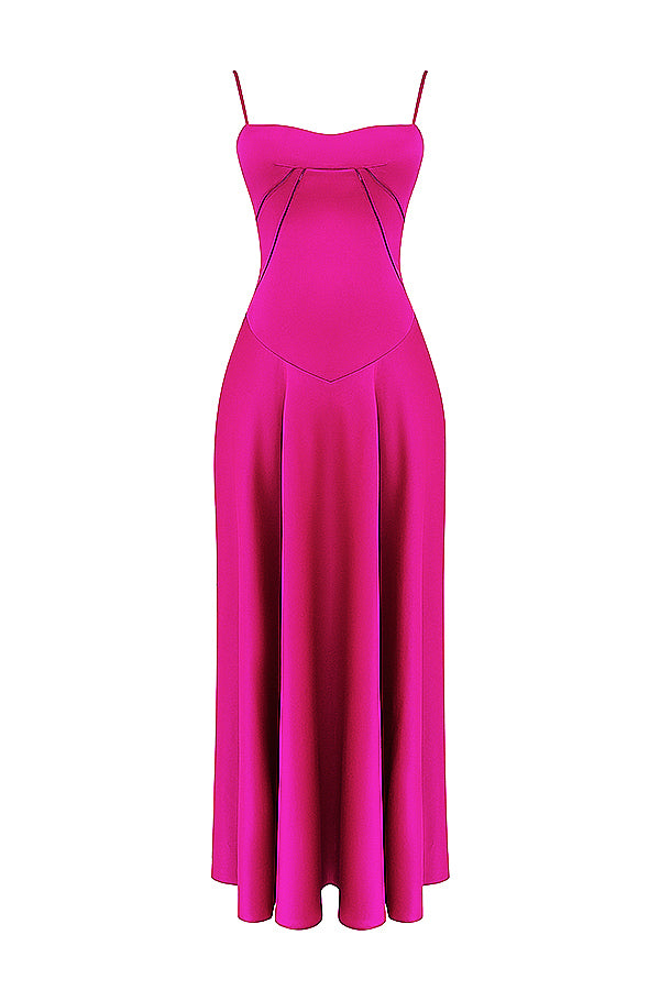 Anabella Gown (FUCHSIA) - First Date Rentals