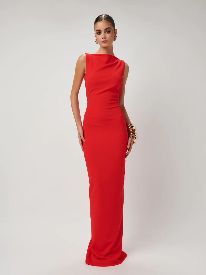Verona Gown (Red) - First Date Rentals