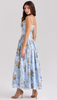 Ysabella Maxi (Blue Vintage Rose)