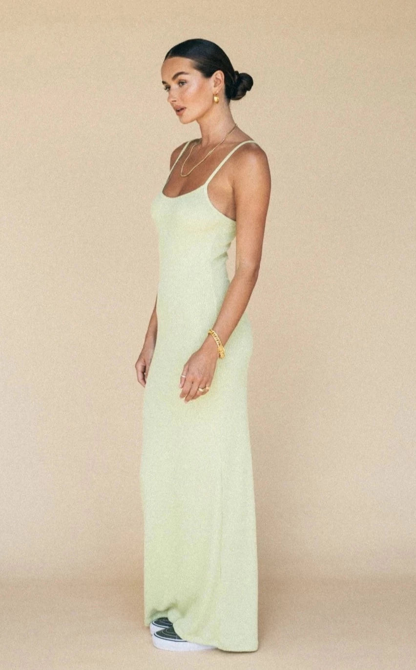 Camilla dress (Matcha) - First Date Rentals