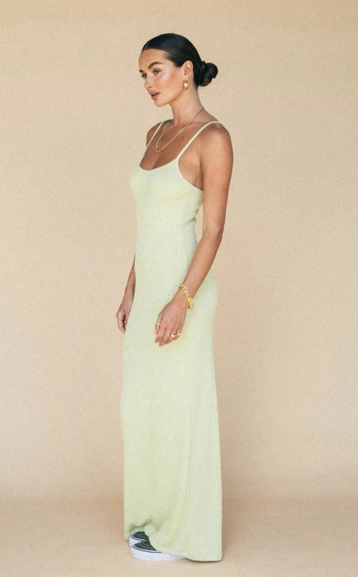 Camilla dress (Matcha) - First Date Rentals