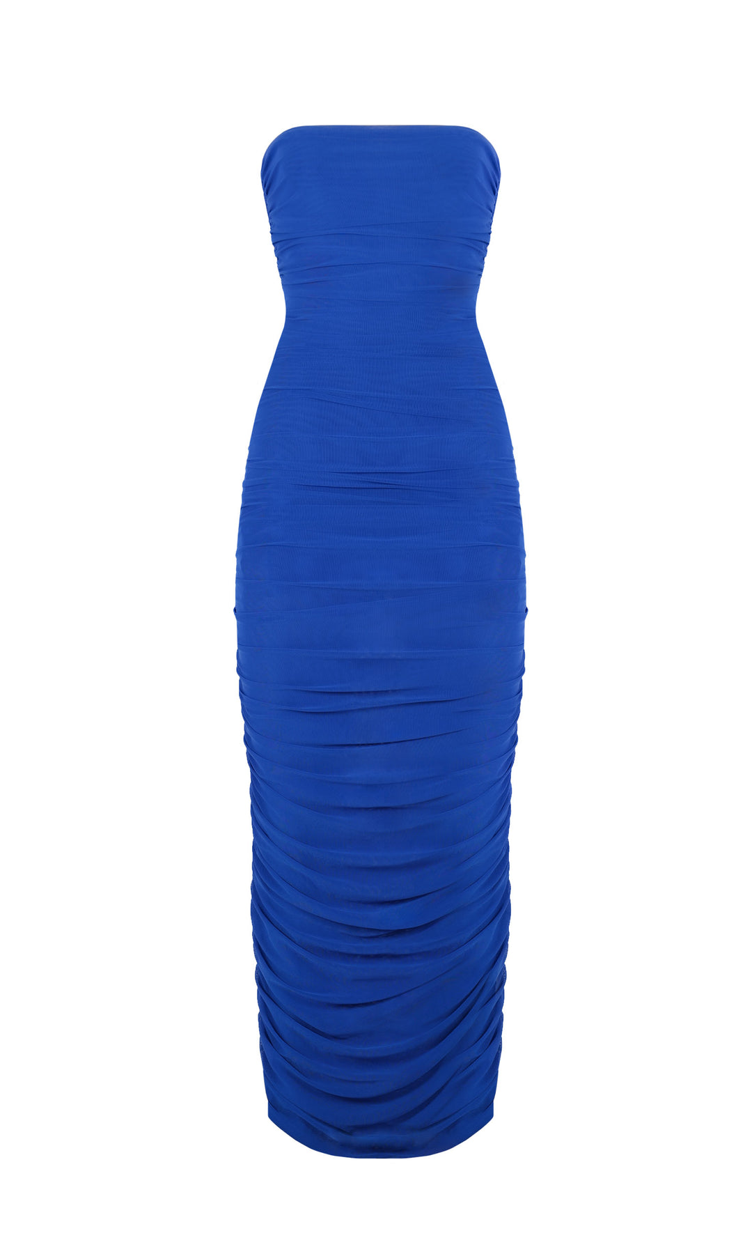 GINNI MESH TUBE DRESS (Blue) - First Date Rentals