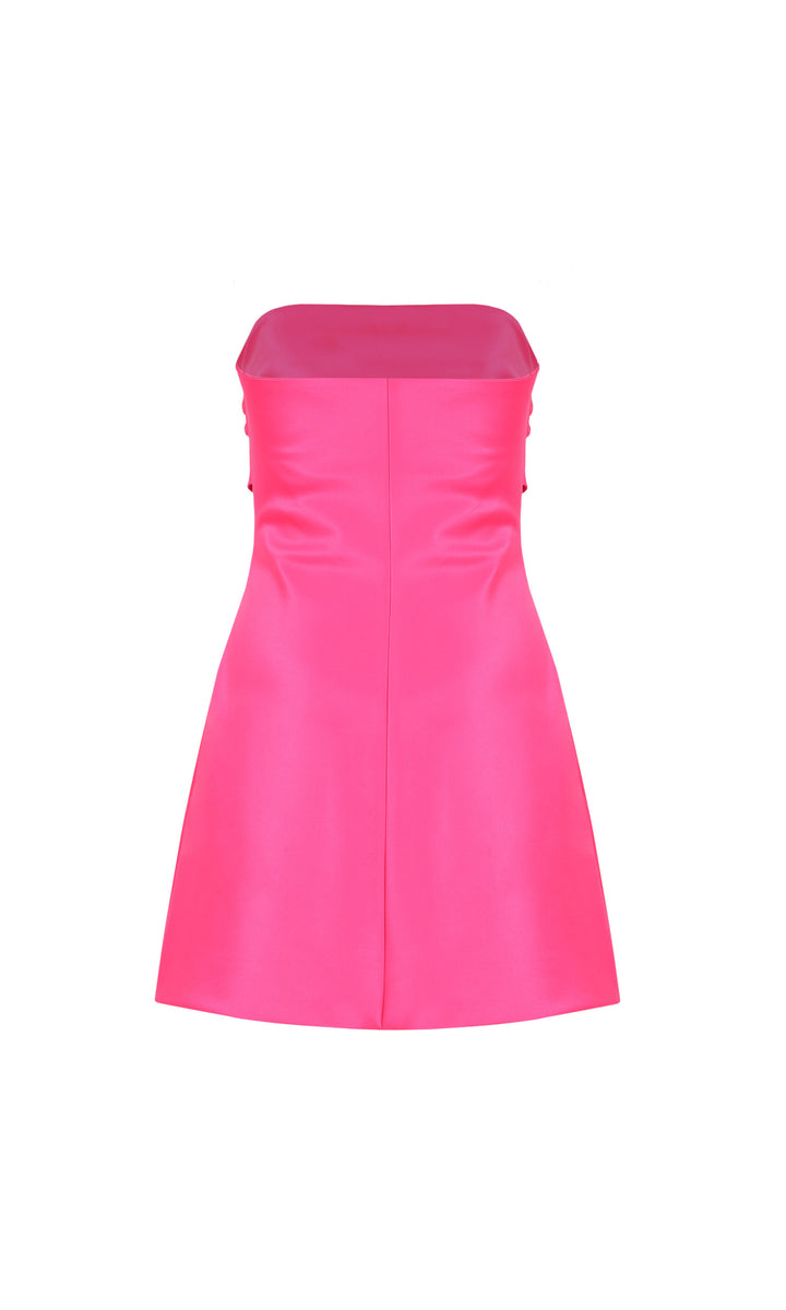 Cher Satin Mini (Pink) - First Date Rentals