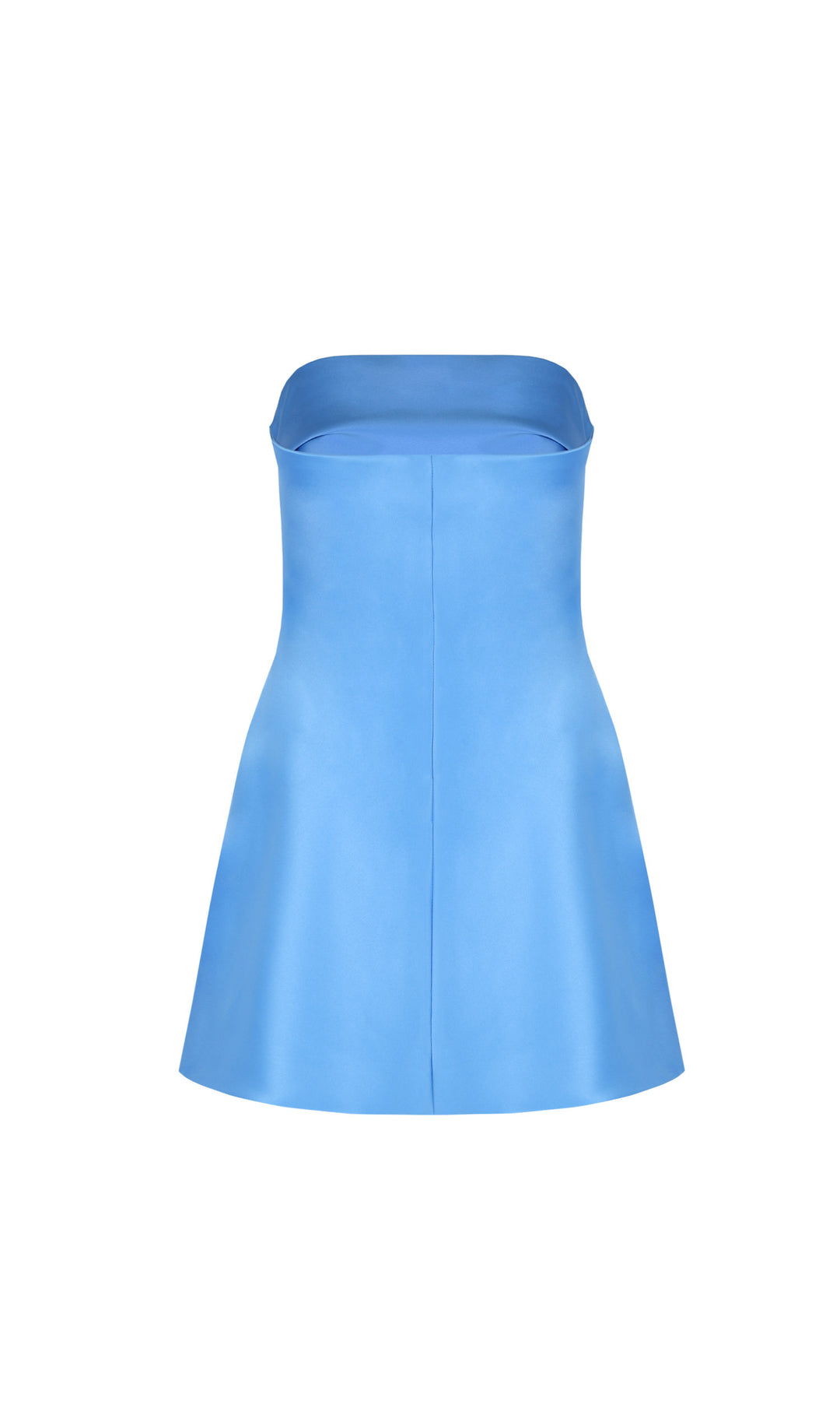 Cher Satin Mini (Blue) - First Date Rentals