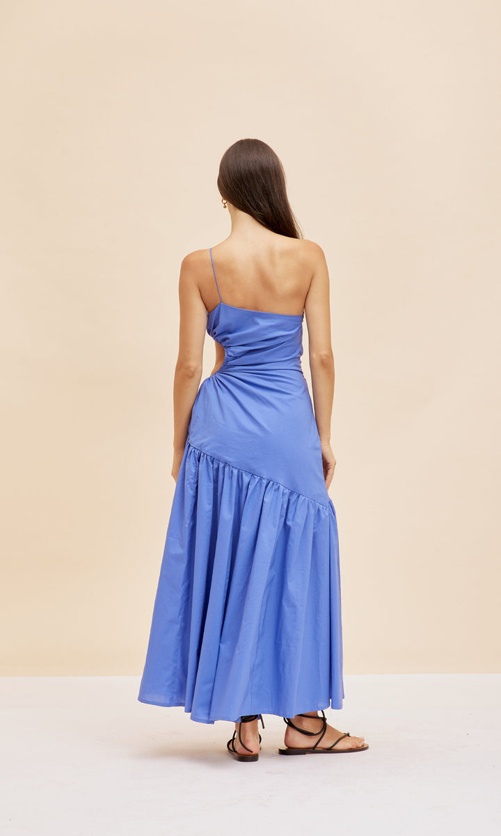 Bettina Dress (Blue) - First Date Rentals