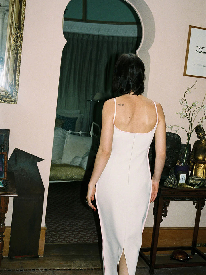 Marlo Dress (Bubblegum) - First Date Rentals