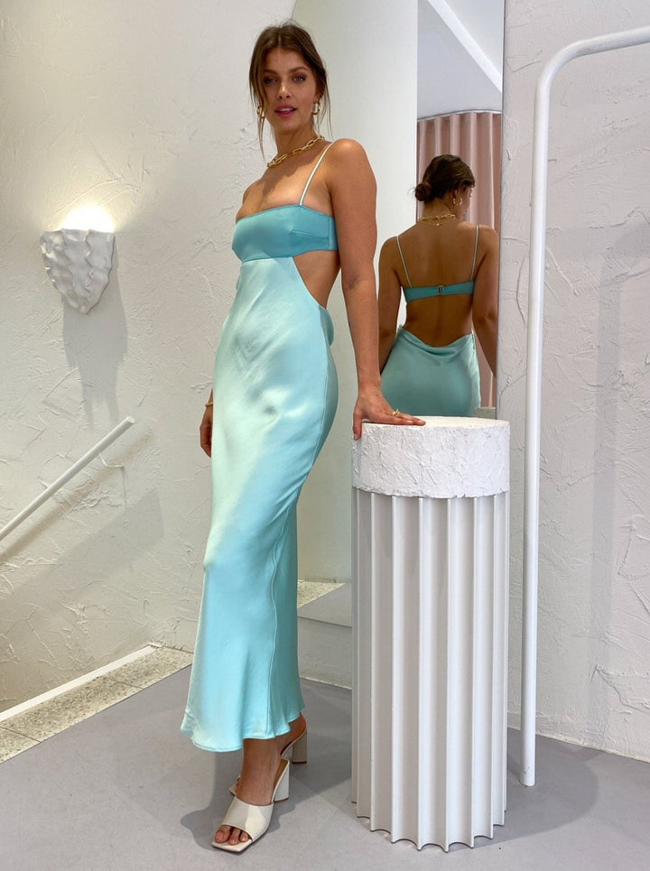Agatha Cut Out Midi (Cool Mint) Bec &amp; Bridge