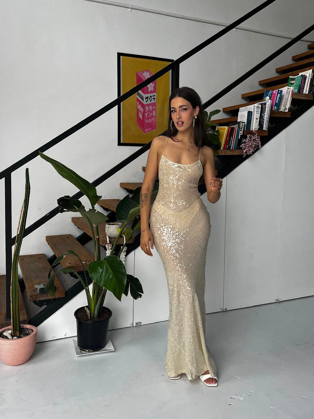Gold Sequin Dress Nz CELINA Gold Sequin Mini Dress