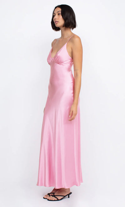 Amber V Pink Dress