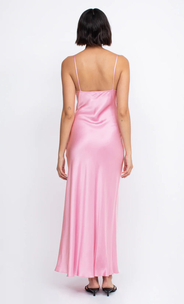 Amber V Pink Dress - First Date Rentals