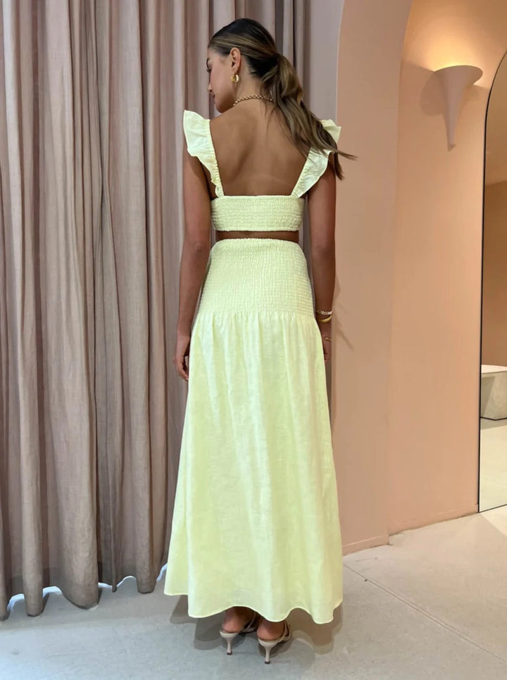 Francesca Shirred Set - First Date Rentals