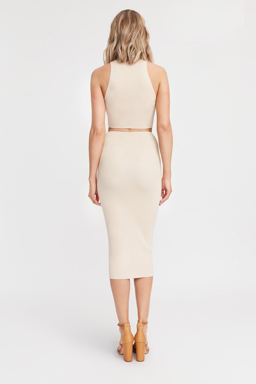 Lola Cut Out Sleeveless (Oat) FOR SALE Kookai