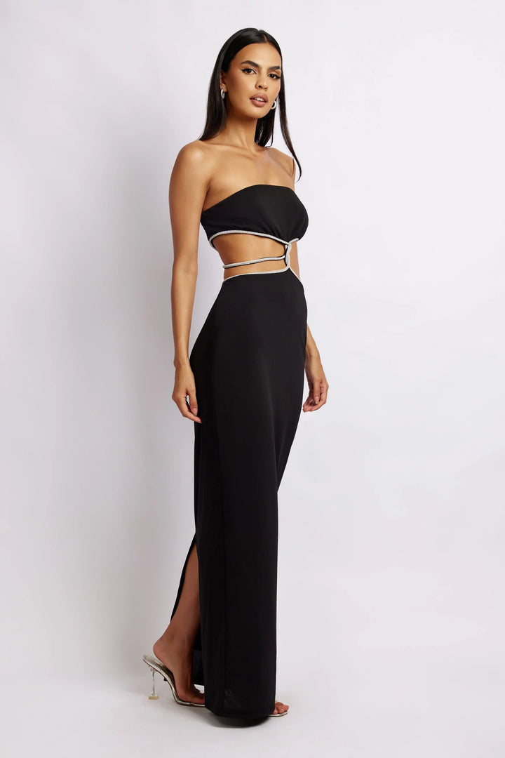 Billie Dress (Black) - First Date Rentals