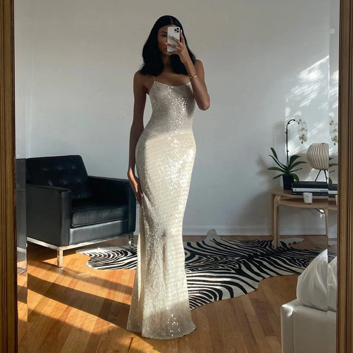 Olympia Sequin Dress - First Date Rentals