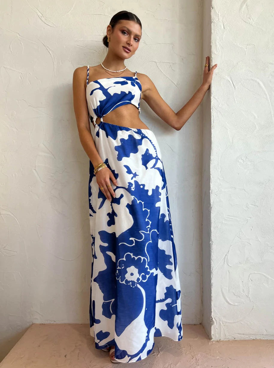 Vivi Asymmetrical Cut Out Dress First Date Rentals