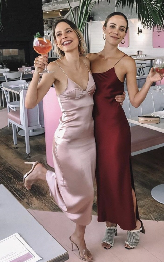 Greta Dress (Pink) FOR SALE Natalie Rolt