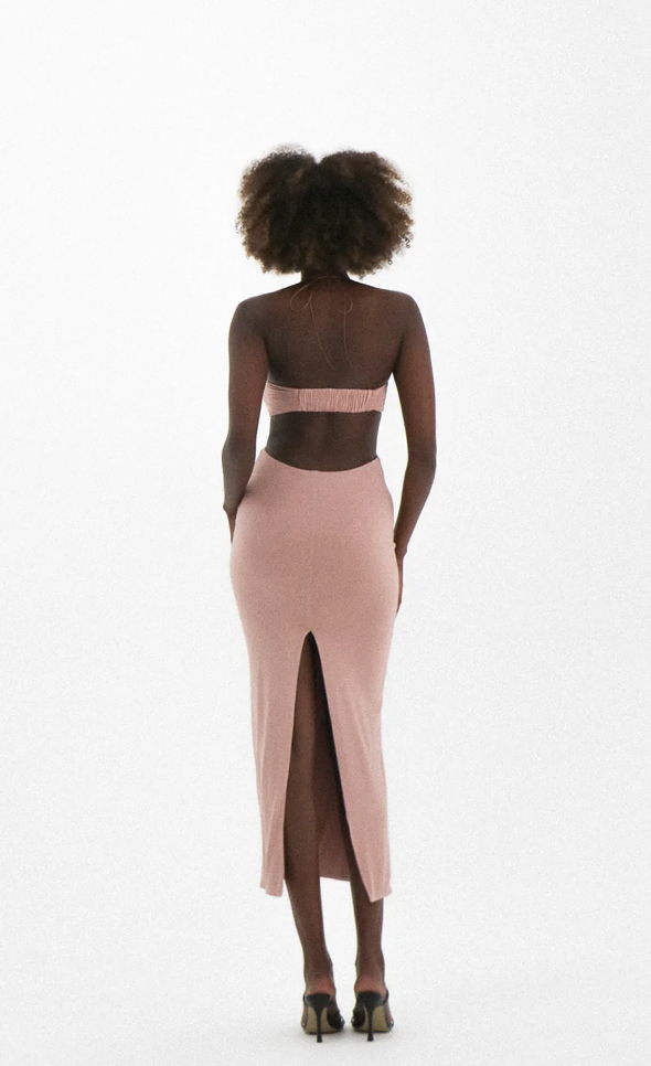 Willow dress (Blush) FOR SALE - First Date Rentals