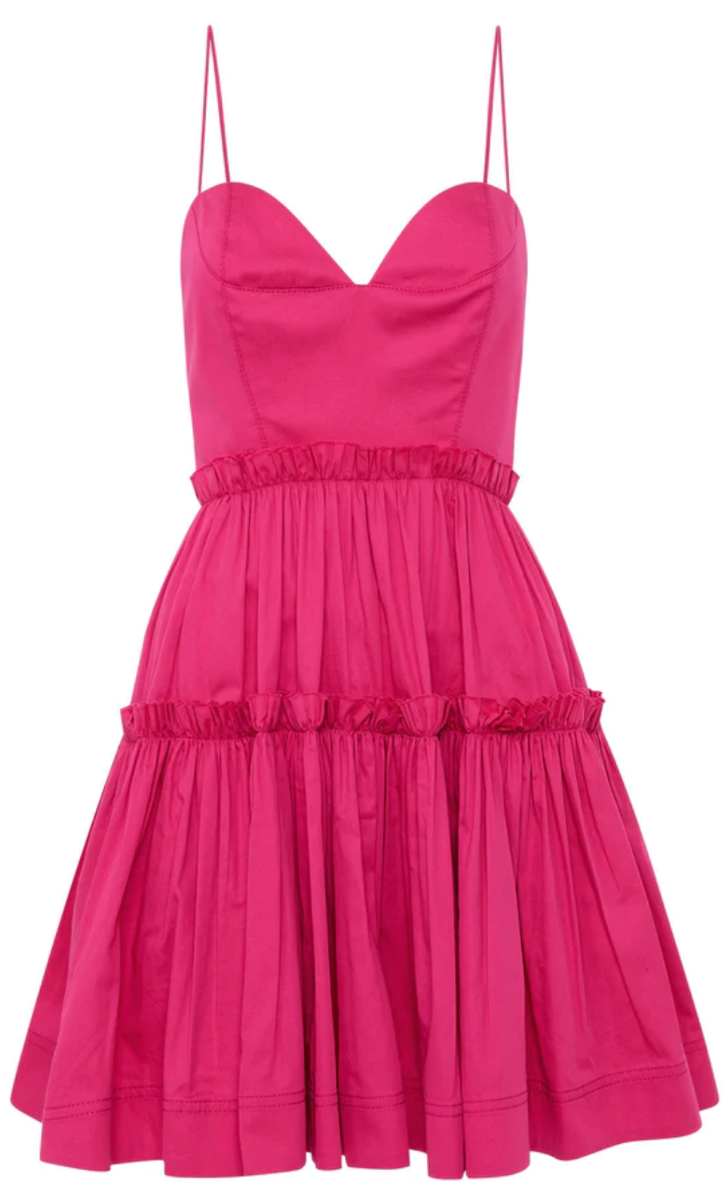 aje maya tiered mini dress Aje - Women's Maya Tiered Mini Dress - Floral