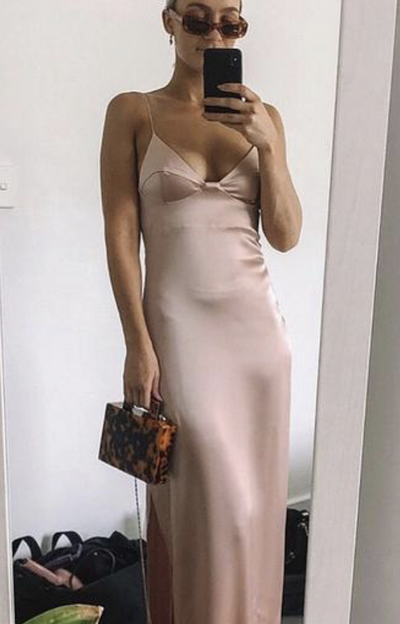 Greta Dress (Pink)