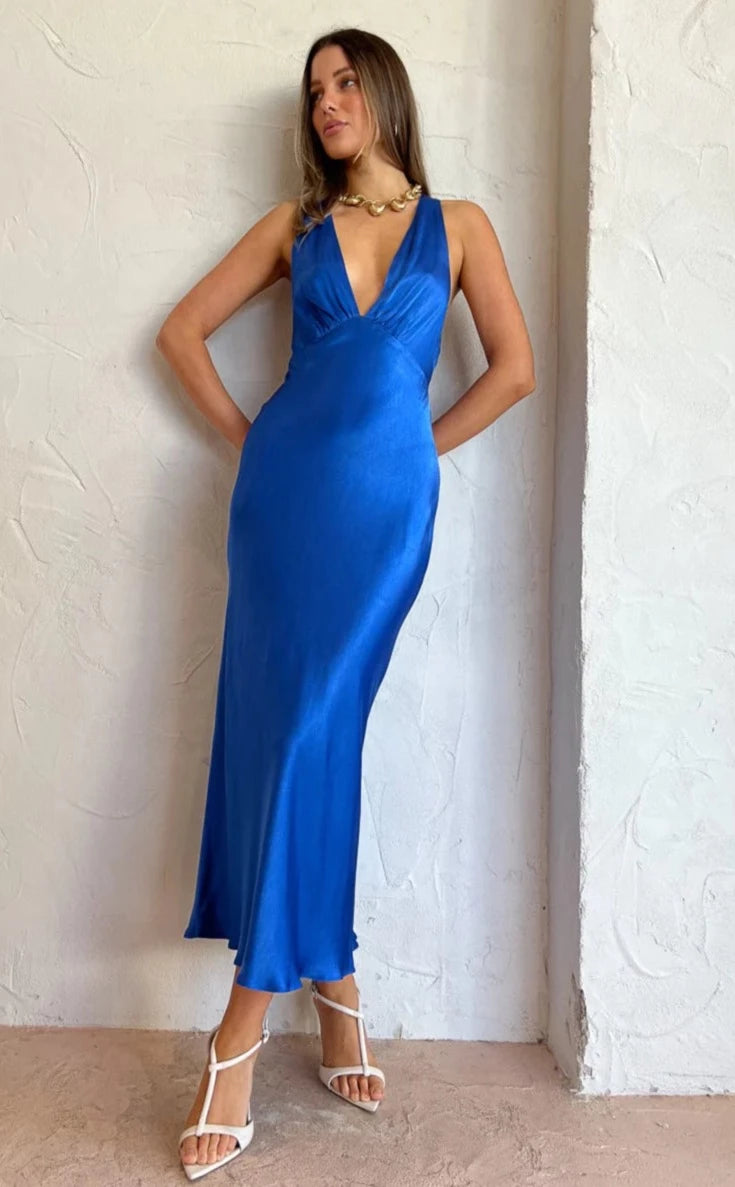 joy blue dress Women's Blue Chrie (Nursing and Non-Nursing Options)  Poppy Joy Dresses