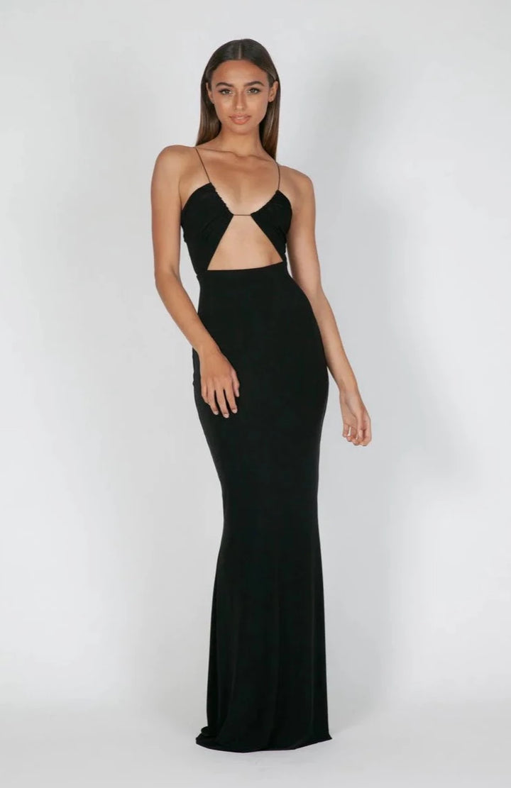 Cher Gown (Black) - First Date Rentals