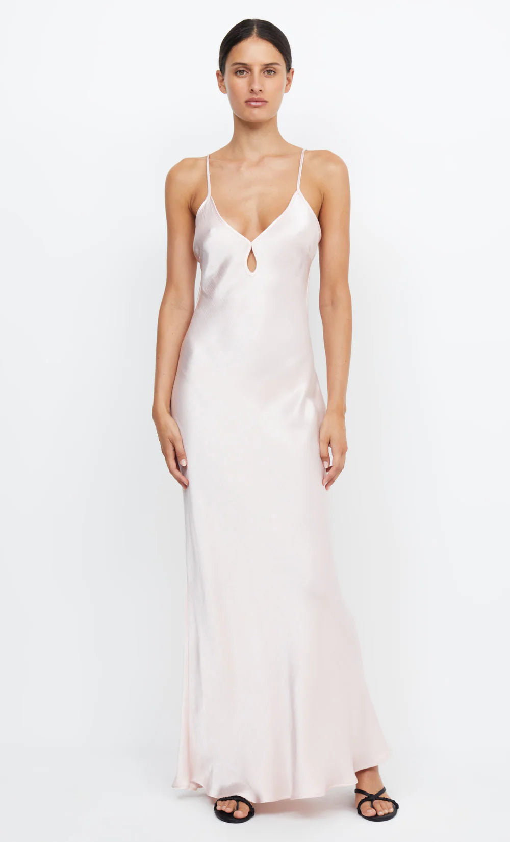 Maxi blush dress hotsell