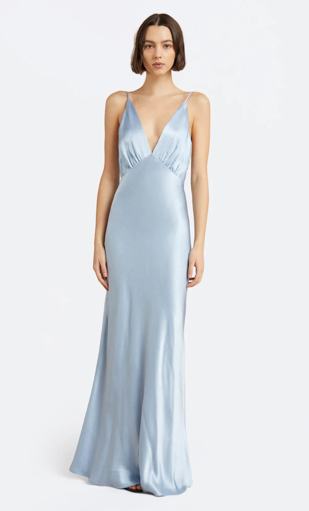 lorelai maxi dress Lorelai V Neck Maxi (Blue)