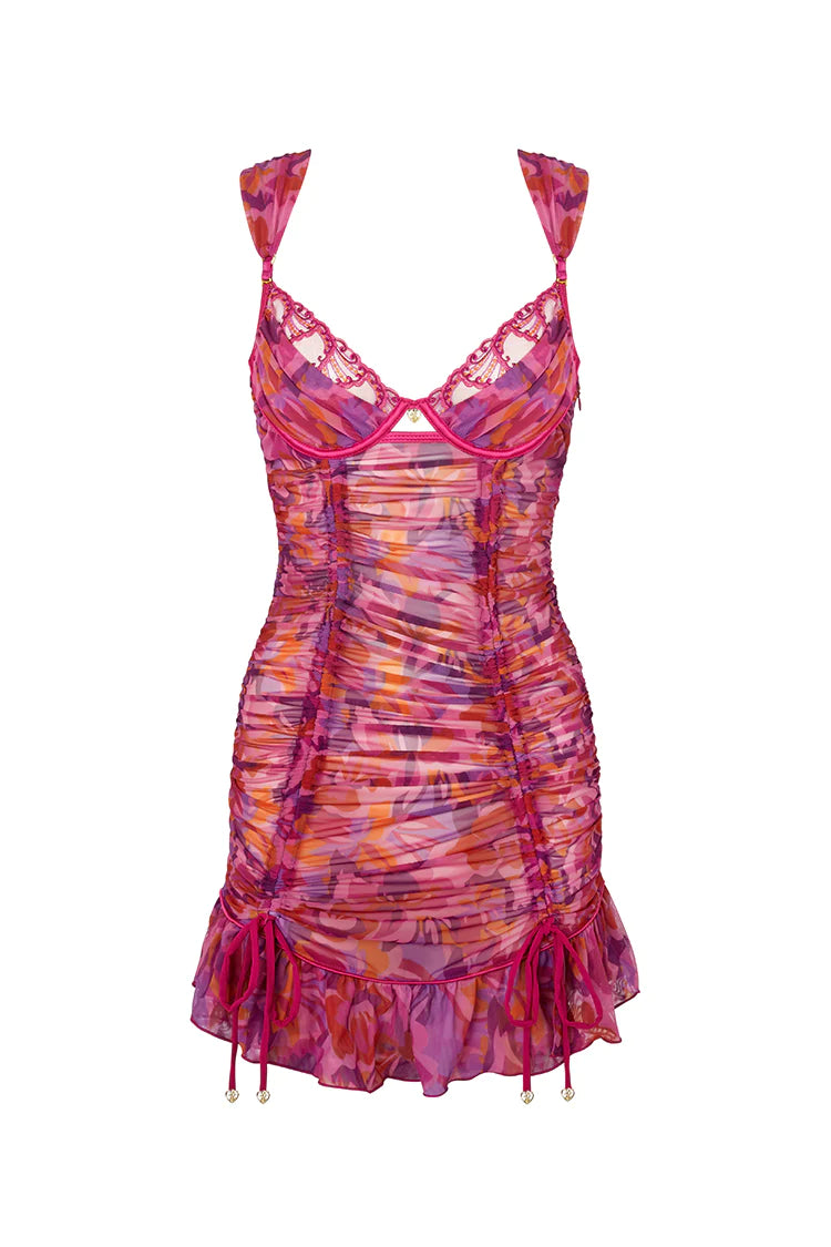 Paris Dress (Sherbet) - First Date Rentals