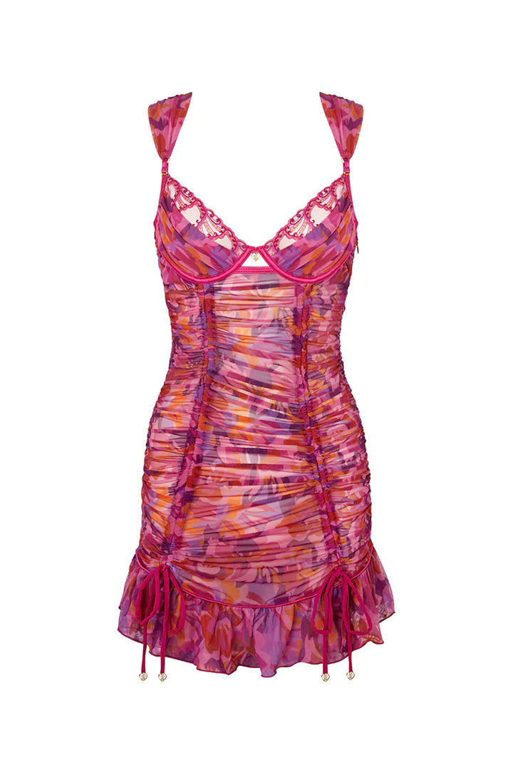 Paris Dress (Sherbet) - First Date Rentals