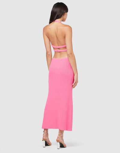 Beyond Limits Knit Dress (Pink)