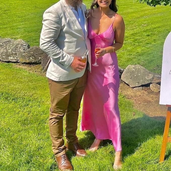 bec and bridge amber maxi dress Amber Maxi Dress in Candy Pink