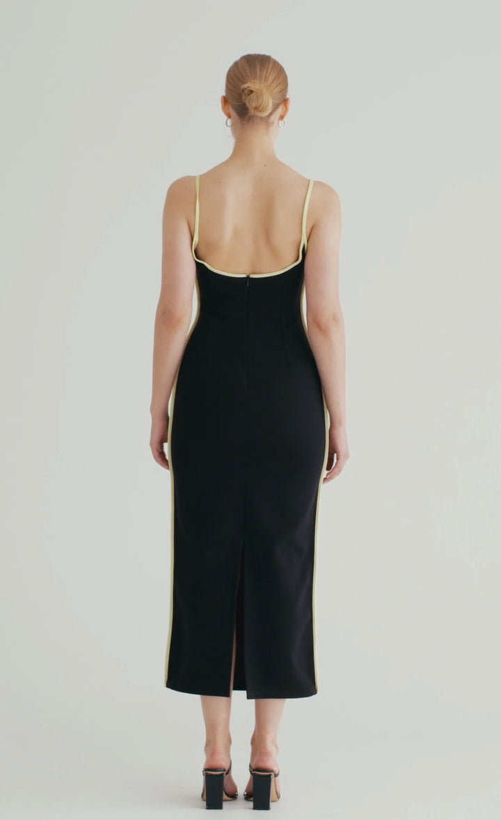 Florian Dress (Black) FOR SALE - First Date Rentals