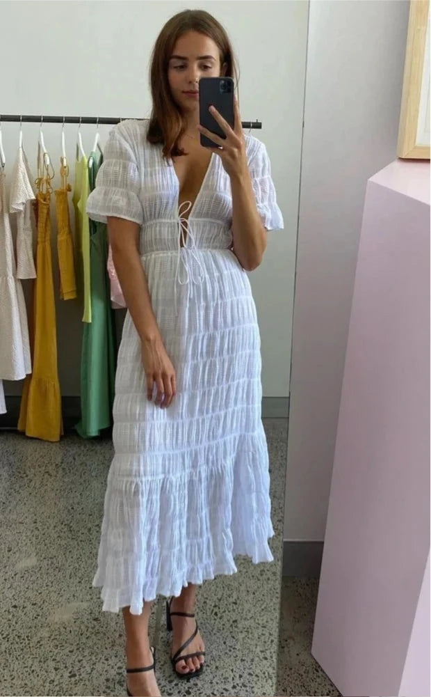 Mirella Dress (White)
