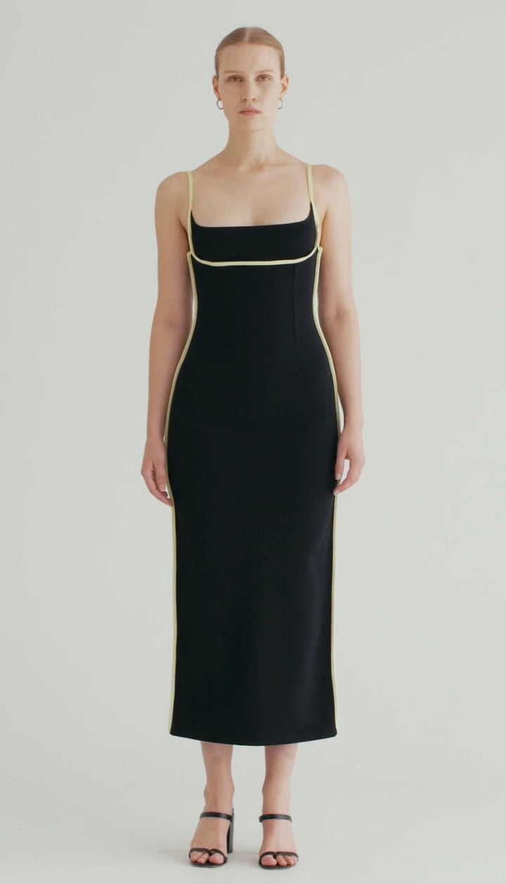 Florian Dress (Black) FOR SALE - First Date Rentals
