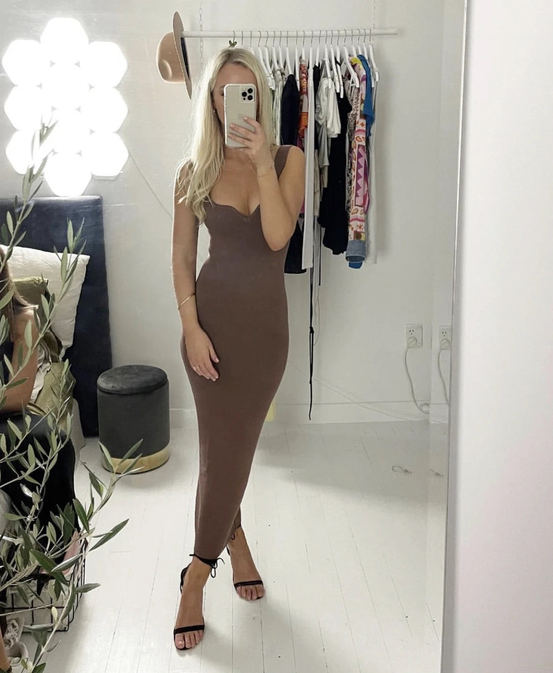 Tempo Chocolate Knit Midi Dissh