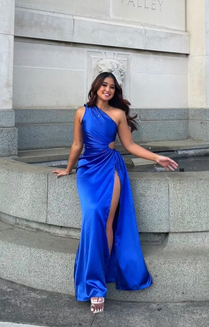 NOUR COBALT BLUE MAXI DRESS - First Date Rentals NOUR COBALT BLUE MAXI DRESS - First Date Rentals