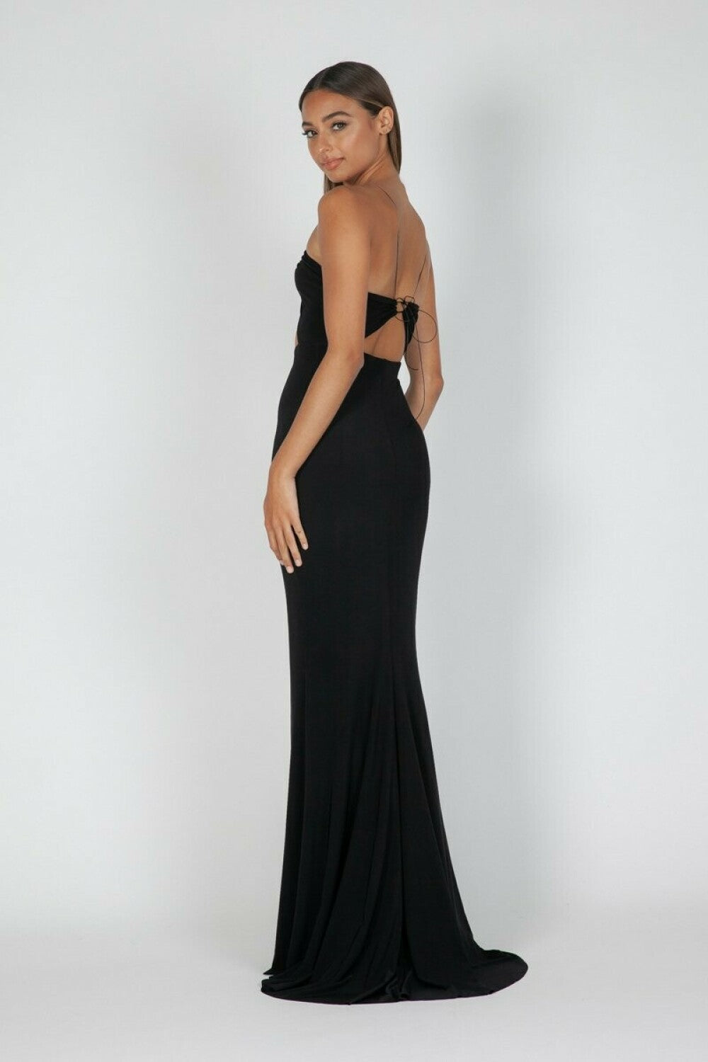 Cher Gown (Black) - First Date Rentals
